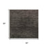 5' X 8' Black Gray And Silver Ombre Washable Area Rug With UV Protection