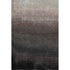 5' X 8' Black Gray And Silver Ombre Washable Area Rug With UV Protection