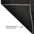 5' X 8' Black Gray And Silver Ombre Washable Area Rug With UV Protection