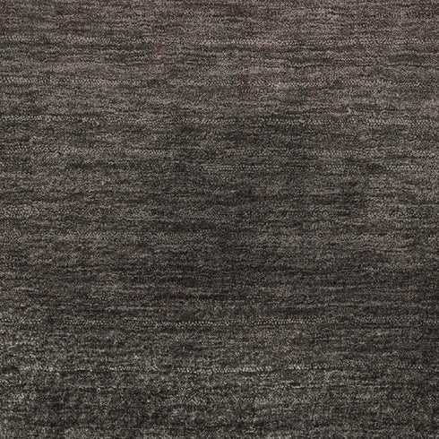 5' X 8' Black Gray And Silver Ombre Washable Area Rug With UV Protection