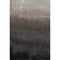 8' X 10' Black Gray And Silver Ombre Washable Area Rug With UV Protection