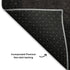 8' X 10' Black Gray And Silver Ombre Washable Area Rug With UV Protection