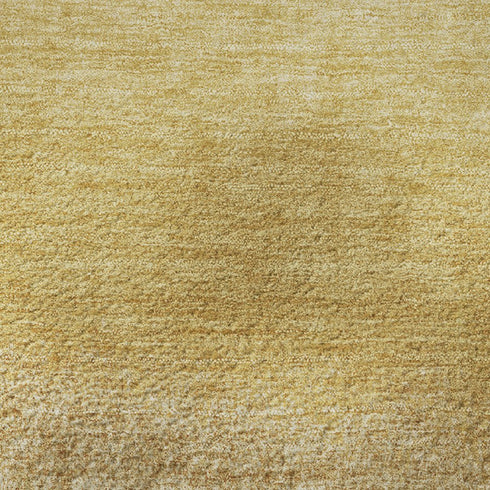 5' X 8' Gold Beige And Wheat Ombre Washable Area Rug With UV Protection