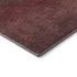 8' Red And Blush Ombre Washable Round Rug With UV Protection