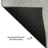 8' X 10' Silver Gray And Black Ombre Washable Area Rug With UV Protection