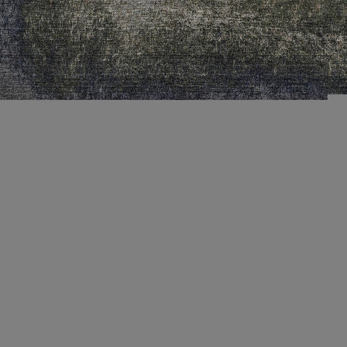 8' X 10' Silver Gray And Black Ombre Washable Area Rug With UV Protection