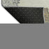 8' X 10' Gray Ivory And Beige Geometric Washable Area Rug With UV Protection