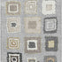 8' X 10' Gray Ivory And Beige Geometric Washable Area Rug With UV Protection