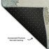 8' X 10' Teal Ivory And Beige Geometric Washable Area Rug With UV Protection