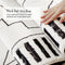 8' X 10' Black And White Moroccan Washable Area Rug