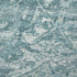 50" X 70" Blue And Ivory Damask Plush Throw Blanket