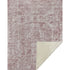 50" X 70" Pink And Ivory Damask Microfiber Plush Throw Blanket