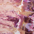 50" X 70" Pink And Ivory Abstract Polyester Woven Plush Throw Blanket