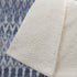 50" X 70" Blue And Orange Geometric Microfiber Plush Throw Blanket