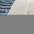 50" X 70" Blue And Charcoal Striped Microfiber Plush Throw Blanket
