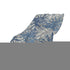 50" X 70" Blue And Gray Abstract Polyester Woven Plush Throw Blanket