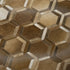 50" X 70" Brown And Beige Geometric Microfiber Plush Throw Blanket