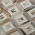 50" X 70" Gray And Brown Geometric Microfiber Plush Throw Blanket