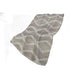 50" X 70" Tan And Beige Geometric Polyester Woven Plush Throw Blanket