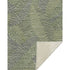 50" X 70" Green And Gray Abstract Microfiber Plush Throw Blanket