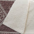50" X 70" Rust And Ivory Geometric Microfiber Plush Throw Blanket