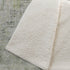 50" X 70" Green And Beige Abstract Polyester Woven Plush Throw Blanket