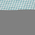 50" X 70" Aqua And White Houndstooth Microfiber Plush Throw Blanket