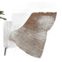 50" X 70" Rust And Beige Striped Polyester Woven Plush Throw Blanket
