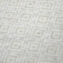 50" X 70" Linen And Ivory Geometric Microfiber Plush Throw Blanket