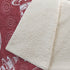 50" X 70" Red And Ivory Geometric Microfiber Plush Throw Blanket