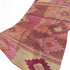 50" X 70" Pink Rust And Beige Geometric Polyester Woven Plush Throw Blanket