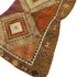 50" X 70" Brown Walnut And Beige Geometric Polyester Woven Plush Throw Blanket