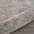 5' X 8' Gray And Red Medallion Distressed Area Rug
