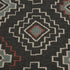 8' X 10' Black And Beige Geometric Area Rug