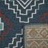 8' X 10' Blue And Ivory Geometric Area Rug