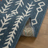 8' X 10' Blue And Ivory Geometric Area Rug