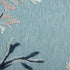 8' X 9' Aqua And Blue Coral Area Rug