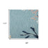 8' X 9' Aqua And Blue Coral Area Rug