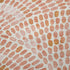 50" X 70" Peach And Ivory Abstract Microfiber Plush Throw Blanket