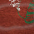 50" X 70" Ruby Red Green And Ivory Floral Polyester Woven Plush Throw Blanket