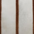 20" Ivory And Brown Striped Faux Leather Throw Pillow Cover