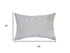 16" X 24" Ivory Lumbar Faux Leather Throw Pillow Cover