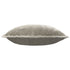 20" Ivory And Gray Geometric Linen Throw Pillow Cover with Fringe Embroidery And Texture