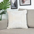 20" Beige And Gray Abstract Polyester Blend Throw Pillow Cover
