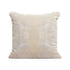 20" Beige And Gray Abstract Polyester Blend Throw Pillow Cover