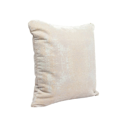20" Beige And Gray Abstract Polyester Blend Throw Pillow Cover