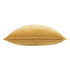 20" Ochre Cotton Throw Pillow Cover