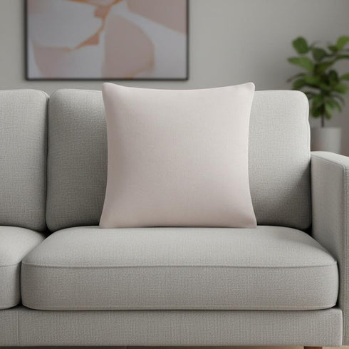20" Onyx Linen Blend Throw Pillow Cover