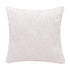 20" Teal Blue And Ivory Striped Cotton Blend Throw Pillow Cover