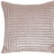 20" Pink And Gold Geometric Throw Pillow Cover with Glitter And Texture